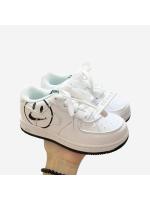 AF1 Kids White Smile