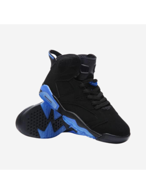 AJ6 black and blue