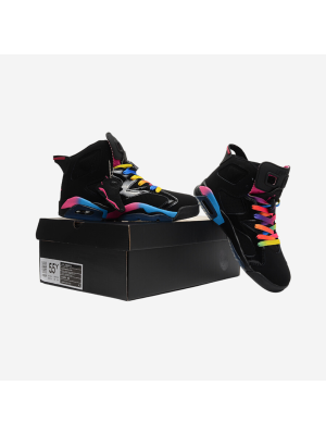 AJ6 black and colors