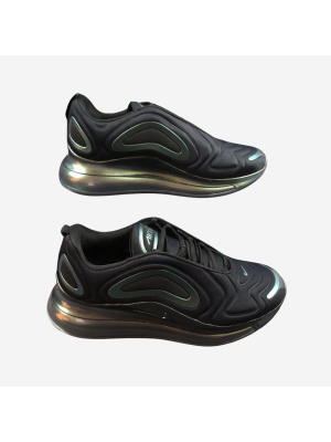 Air Max 720 Black Metallic Silver
