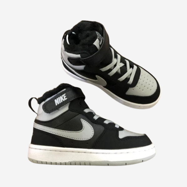 AF1 Kids Grey & Black