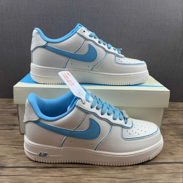 AF1 Beige&Blue