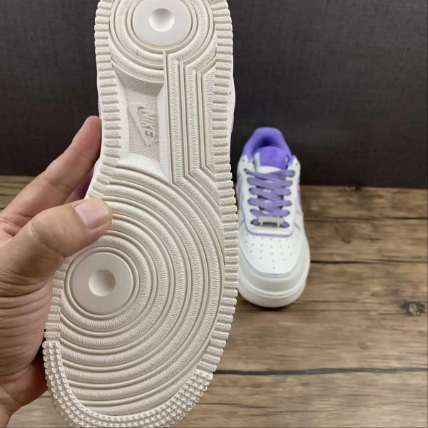 AF1 Beige&Purpule