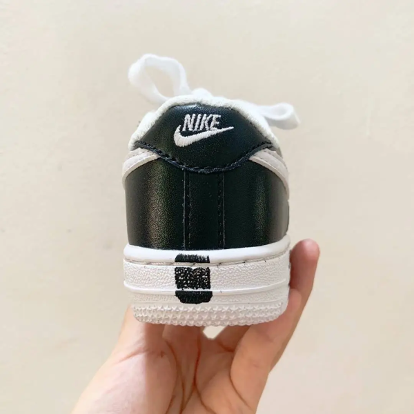 AF1 Kids Black Shadow