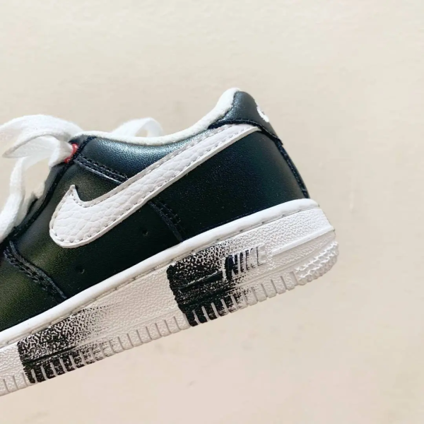 AF1 Kids Black Shadow