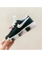 AF1 Kids Black Shadow
