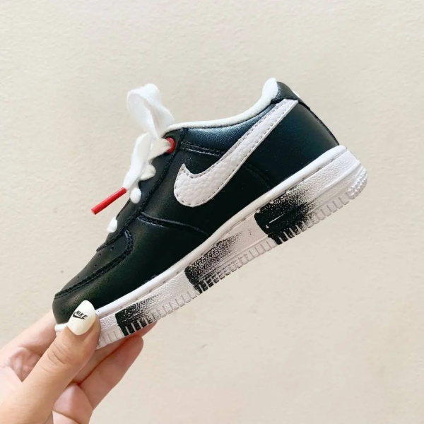AF1 Kids Black Shadow