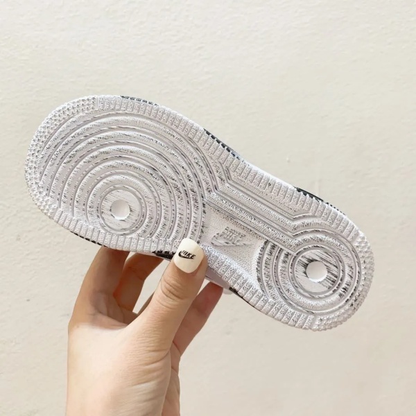 AF1 Kids Black Shadow