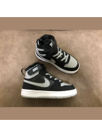 AF1 Kids Grey & Black
