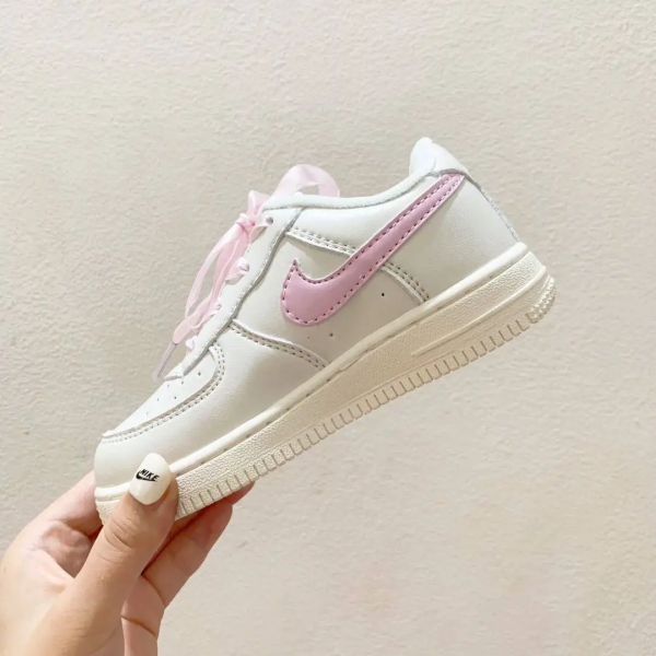 AF1 Kids Pink Logo