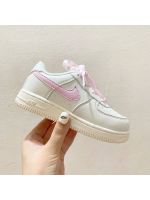 AF1 Kids Pink Logo