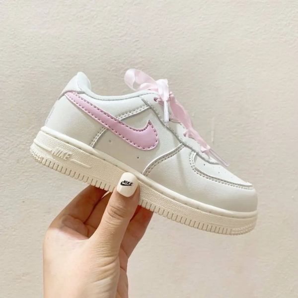 AF1 Kids Pink Logo