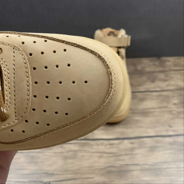 AF1 Mid Brown Leather