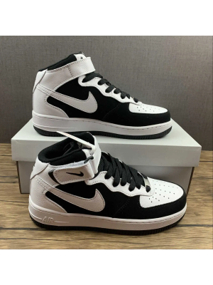 AF1’07 Mid White & Black