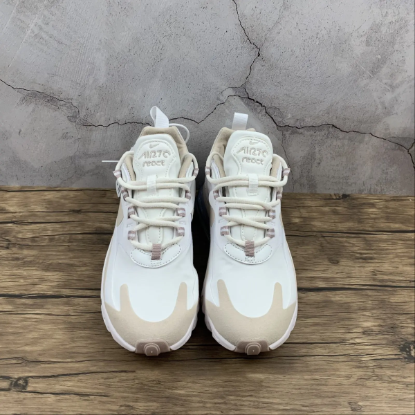 AIR MAX 270 React Beige White
