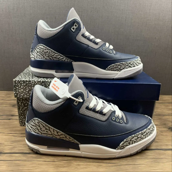 AJ 3 Midnight Navy