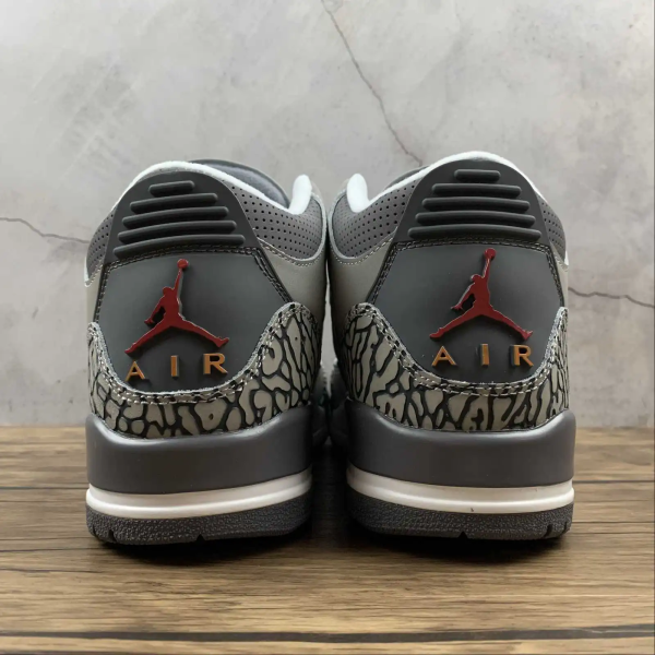 AJ 3 Silver Sport