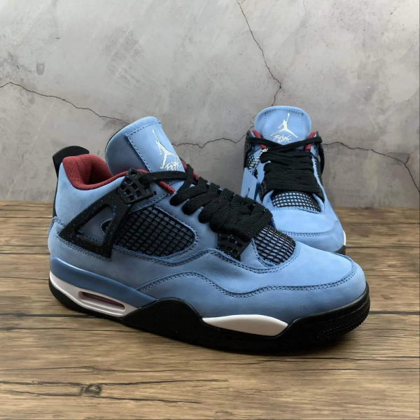 AJ 4 Blue Pitufo