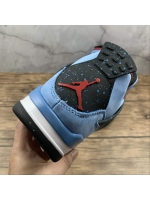AJ 4 Blue Pitufo