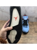 AJ 4 Blue Pitufo