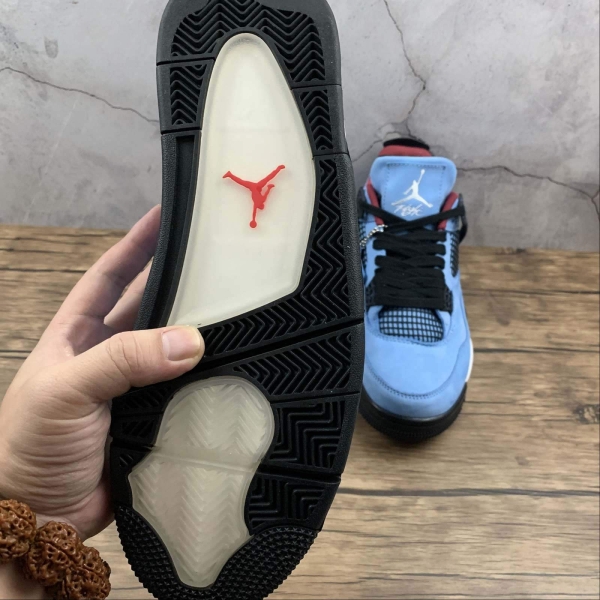 AJ 4 Blue Pitufo