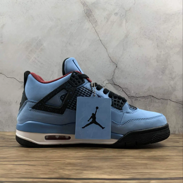 AJ 4 Blue Pitufo