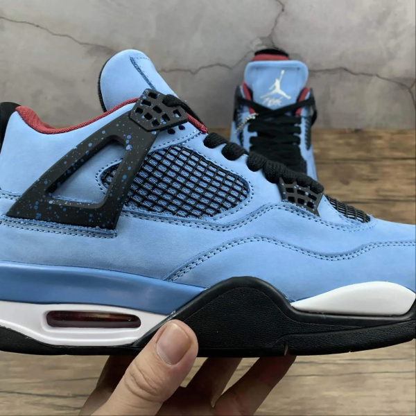 AJ 4 Blue Pitufo