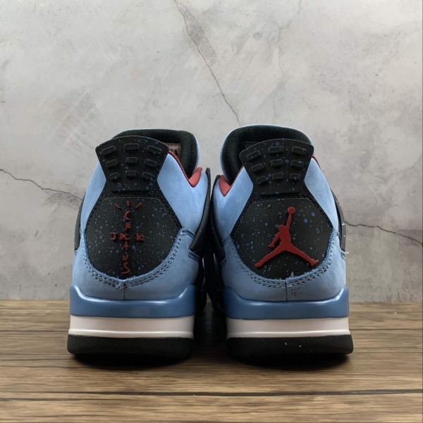 AJ 4 Blue Pitufo