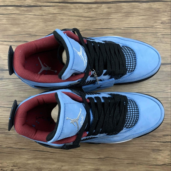 AJ 4 Blue Pitufo