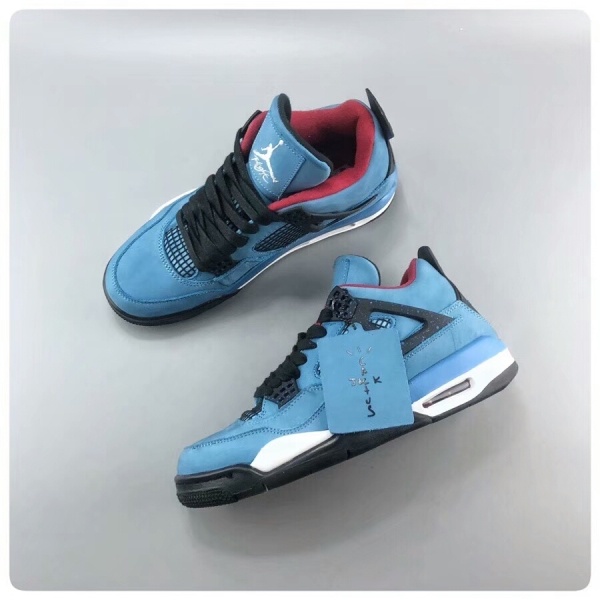 AJ 4 Travis Blue