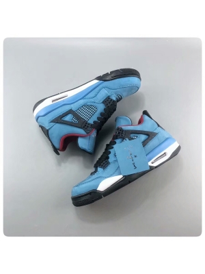 AJ 4 Travis Blue