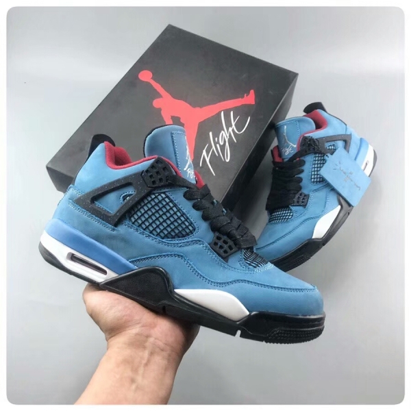 AJ 4 Travis Blue