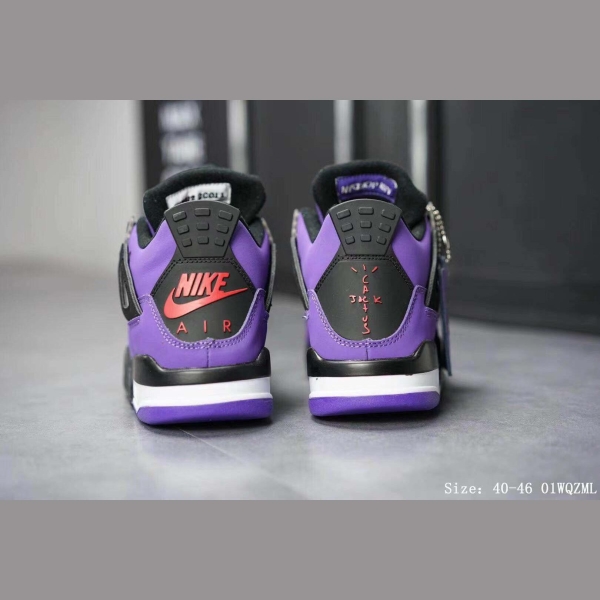AJ 4 Travis Purple