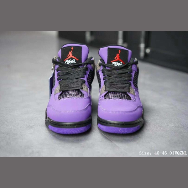 AJ 4 Travis Purple