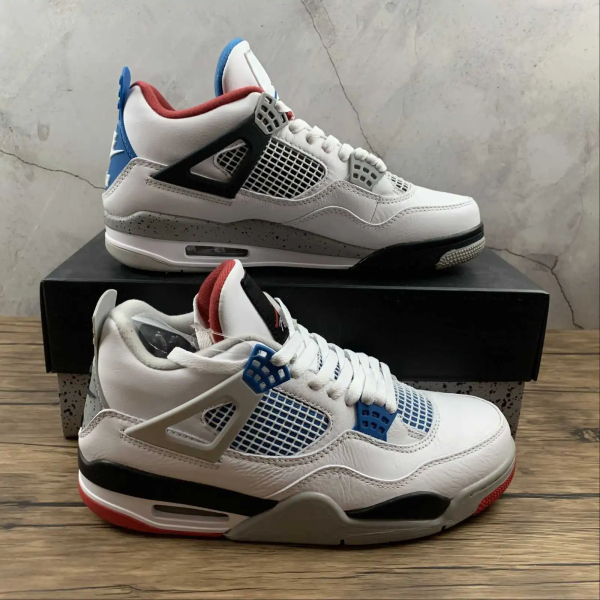 AJ 4 White Military