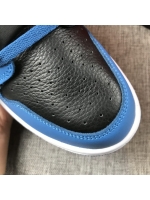 AJ1 Black Blue