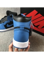 AJ1 Black Blue