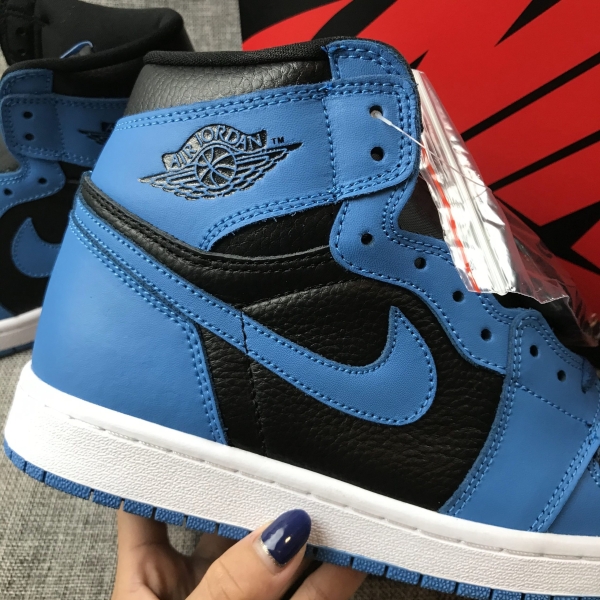 AJ1 Black Blue