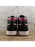 AJ1 Black Violet