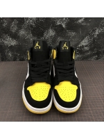 AJ1 Black Yellow