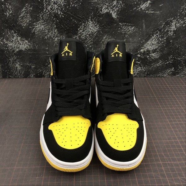 AJ1 Black Yellow