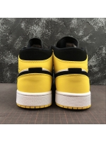 AJ1 Black Yellow