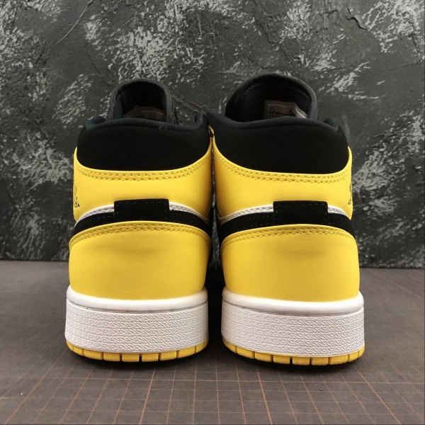 AJ1 Black Yellow