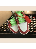 AJ1 Off-White Red