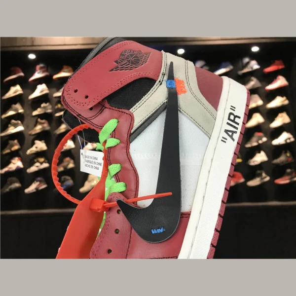 AJ1 Off-White Red