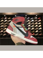 AJ1 Off-White Red