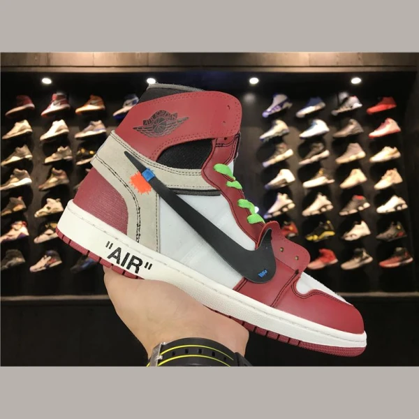 AJ1 Off-White Red