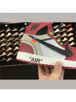 AJ1 Off-White Red