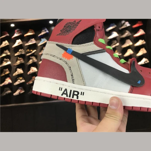 AJ1 Off-White Red