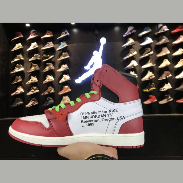 AJ1 Off-White Red
